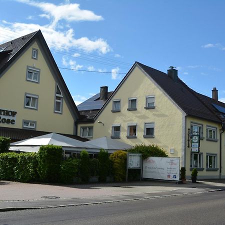 Hotel-Gasthof Zur Rose Weißenhorn Εξωτερικό φωτογραφία